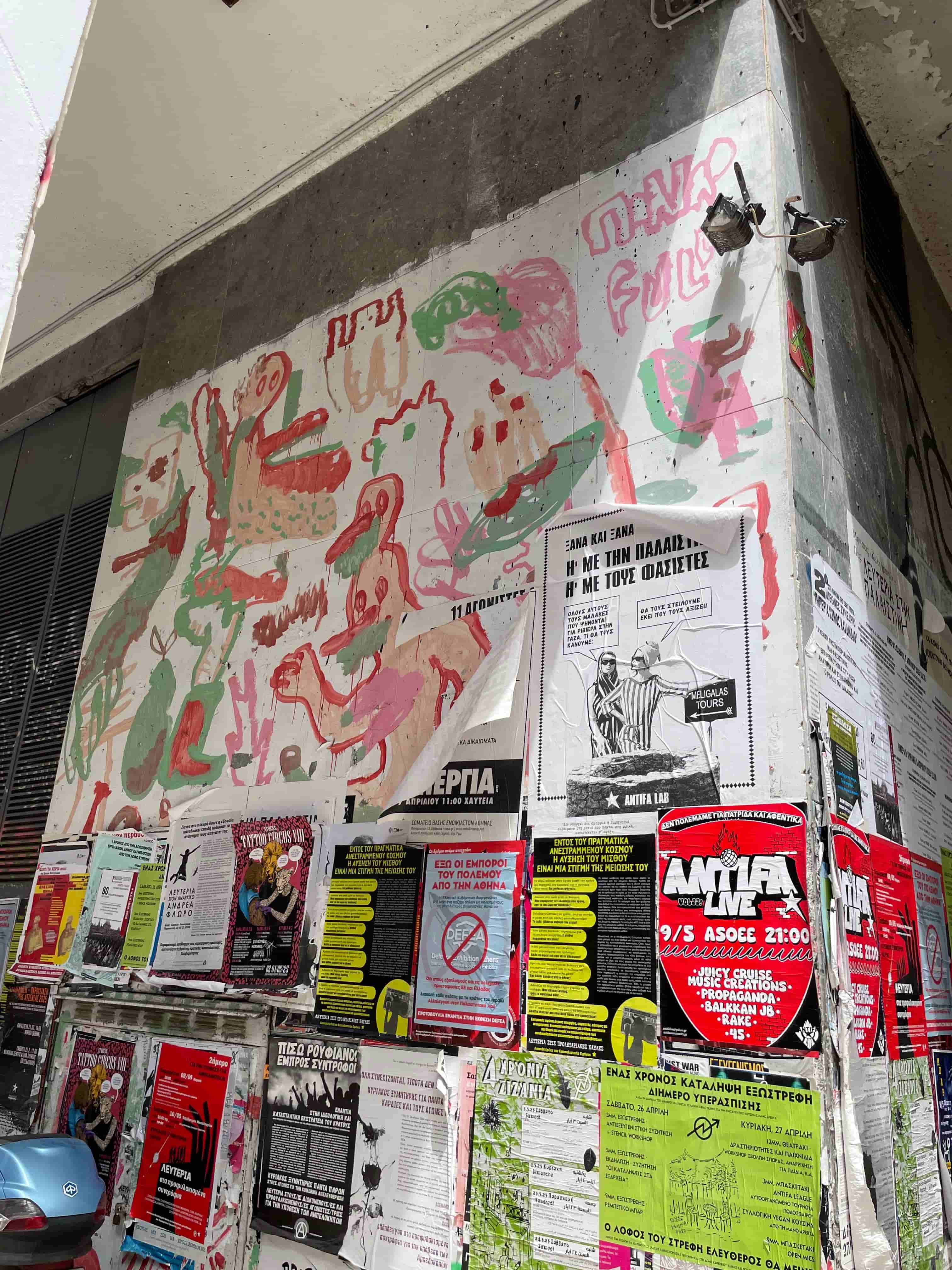 Picture of Graffitis in Exarchia